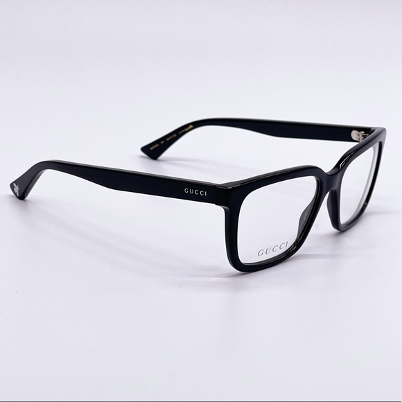 NEW GUCCI GG0160O 001 EYEGLASSES GUCCI GG01600 BLACK EYEWEAR - Picture 9 of 14